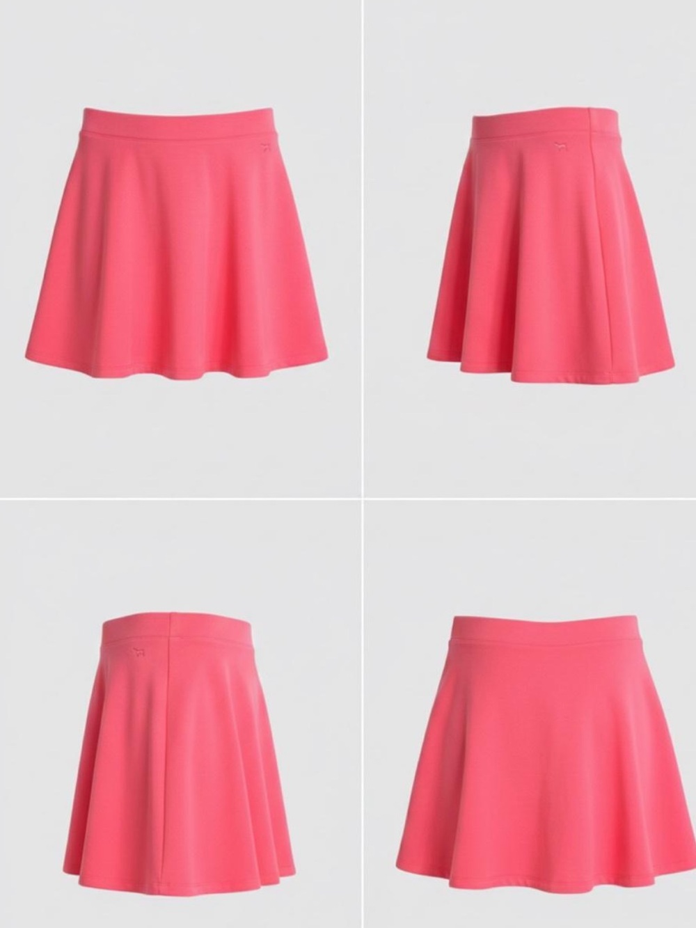NWT Victoria’s Secret PINK Circle Skater Skirt Neon Pink Large